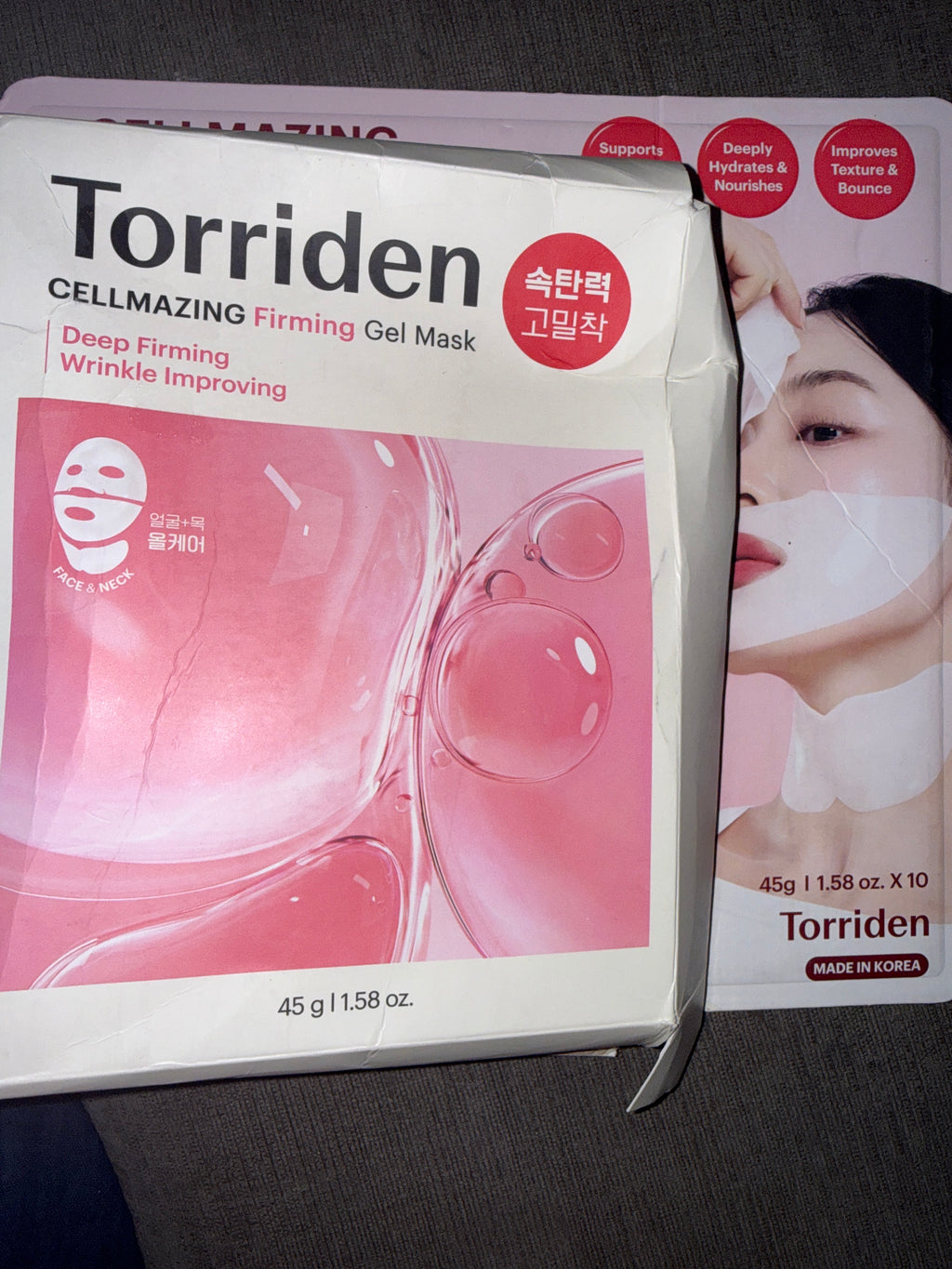 Torriden Cellmazing Firming Gel Mask (9-Pack) | Korean Face Masks | K-Beauty