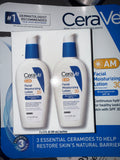 CeraVe AM Facial Moisturizing Lotion SPF 30 (2-Pack) | 3 oz Each | Daily Face Moisturizer