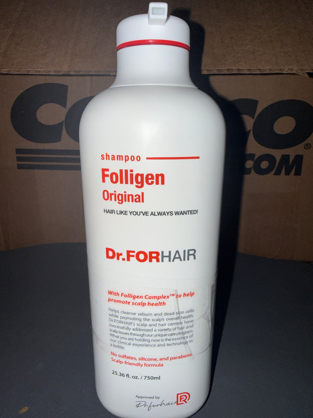 Dr.FORHAIR Folligen Original Shampoo & Treatment Duo | 750mL Each | Korean Hair Care Set