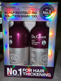 Dr. Groot Scalp Revitalizing Solution Shampoo Set – 2 x 700mL | Korean Hair Care | Hair Thickening