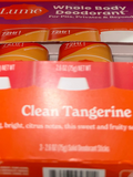 Lumē Whole Body Deodorant Stick 2-Pack | Clean Tangerine | 72Hr Odor Control (Copy)